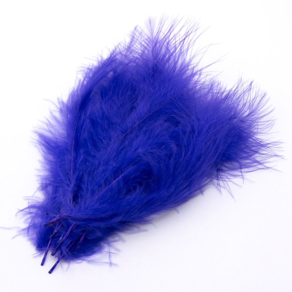 Marabou Feathers .25oz-Royal Blue