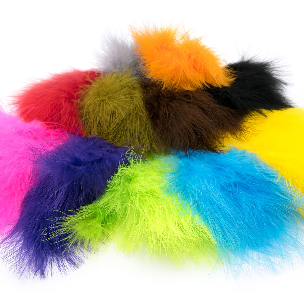Marabou Feathers for Fly Tying