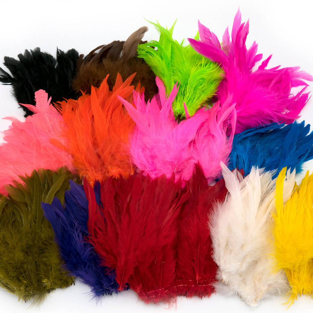 Chinchilla Schlappen Hat Feathers