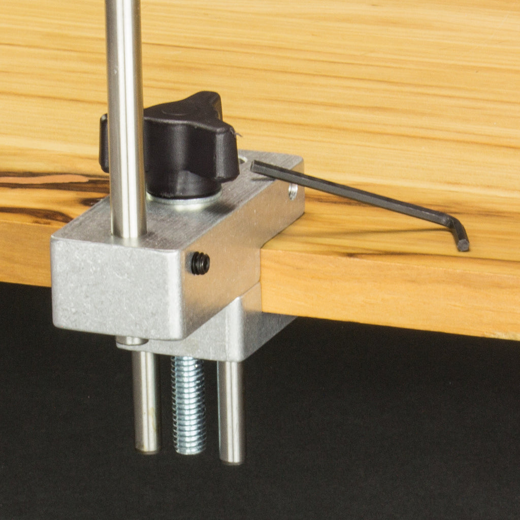 Peak Rotary Vise with C-Clamp Mount