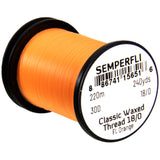 Semperfli Classic Waxed Thread 18/0 - Fluorescent Orange