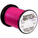 Semperfli Classic Waxed Thread 18/0 - Fluorescent Pink