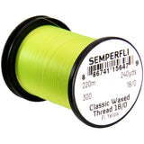 Semperfli Classic Waxed Thread 18/0 - Fluorescent Yellow