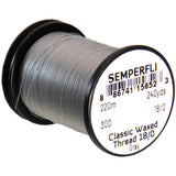 Semperfli Classic Waxed Thread 18/0 - Gray