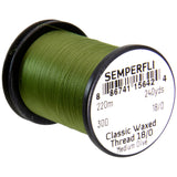 Semperfli Classic Waxed Thread 18/0 - Medium Olive