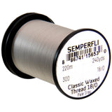 Semperfli Classic Waxed Thread 18/0 - Pale Gray