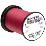 Semperfli Classic Waxed Thread 18/0 - Pink