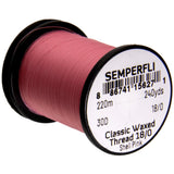 Semperfli Classic Waxed Thread 18/0 - Shell Pink