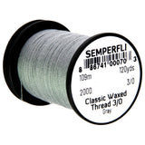 Semperfli Classic Waxed Thread 3/0 - Gray