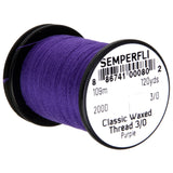 Semperfli Classic Waxed Thread 3/0 - Purple