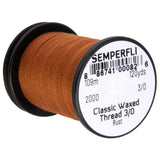 Semperfli Classic Waxed Thread 3/0 - Rust