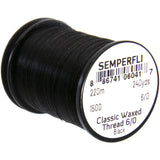 Semperfli Classic Waxed Thread 6/0 - Black