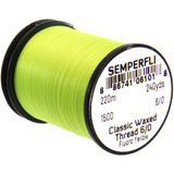 Semperfli Classic Waxed Thread 6/0 - Fluorescent Yellow