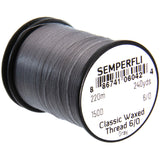 Semperfli Classic Waxed Thread 6/0 - Gray 