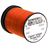 Semperfli Classic Waxed Thread 6/0 - Orange