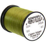 Semperfli Classic Waxed Thread 6/0 - Pale Olive