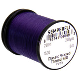 Semperfli Classic Waxed Thread 6/0 - Purple