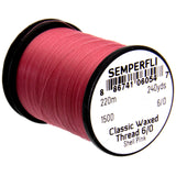 Semperfli Classic Waxed Thread 6/0 - Shell Pink