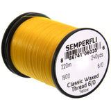 Semperfli Classic Waxed Thread 6/0 - Yellow