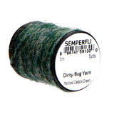 Semperfli Dirty Bug Yarn - Mottled Caddis Green