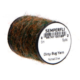 Semperfli Dirty Bug Yarn - Mottled Olive