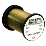 Semperfli Nano Silk Thread 12/0 - Olive