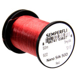 Semperfli Nano Silk Thread 12/0 - Red