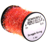 Semperfli Straggle String - Fluorescent Red