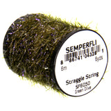 Semperfli Straggle String - Green Olive