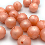 Spirit River UV2 Fusion Egg Beads - Peach Pearl