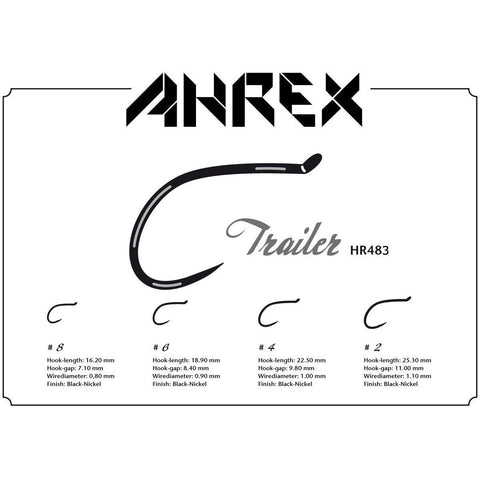 Ahrex - HR483 - Trailer Hook Barbless HR, 8,95 €