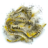 Black Barred Groovy Bunny Strips - Yellow / Tan / White