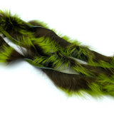 Crosscut Frostip Rabbit Strips - Black / Chartreuse