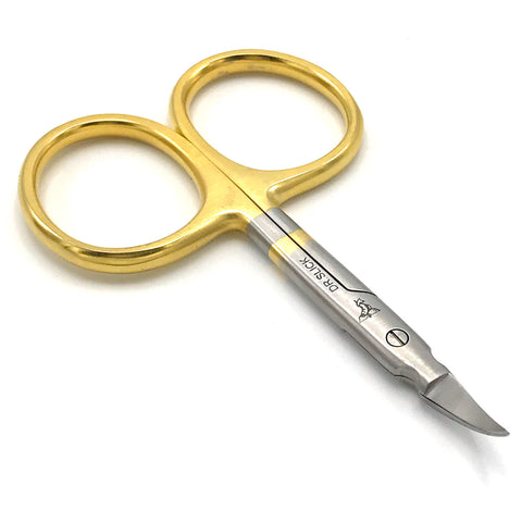 NEW THREE FLY TYING SCISSORS LARGE GOLD LOOPS FIRST QUALITY - CP COLUMBIA  MADE on eBid United States