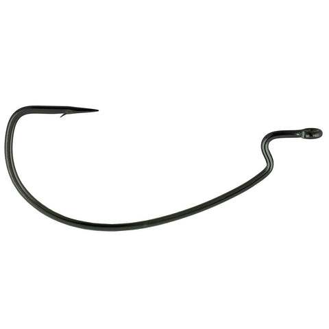 Gamakatsu Black Offset Shank Worm Hook EWG - Size 4/0 (#58414