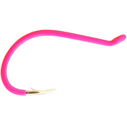 Gamakatsu Octopus Hook - Fluorescent Pink : Fly Fishing Trailing Hook