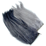 Hareline Woolly Bugger Hackle Patches - Dun