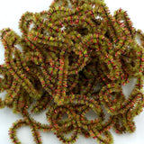 Hareline Speckled Chenille - Red / Olive