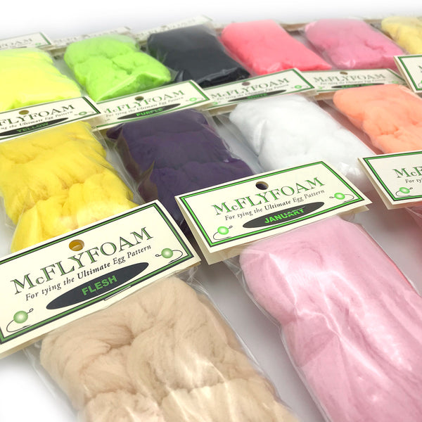 McFly Foam - Egg Yarn Fly Tying Material