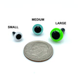 Hareline Posted Dome Eyes Size Chart