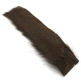 Hareline Premo Deer Hair Strips - Dark Brown