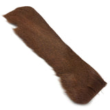 Hareline Premo Deer Hair Strips - Rusty Brown